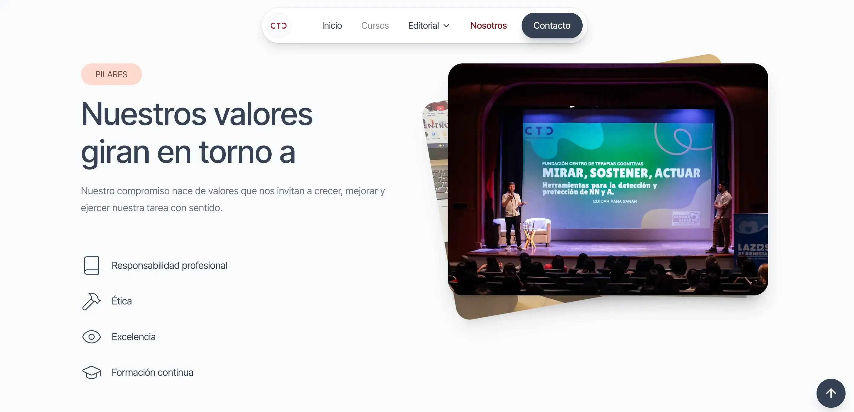 Landing Page — captura 1